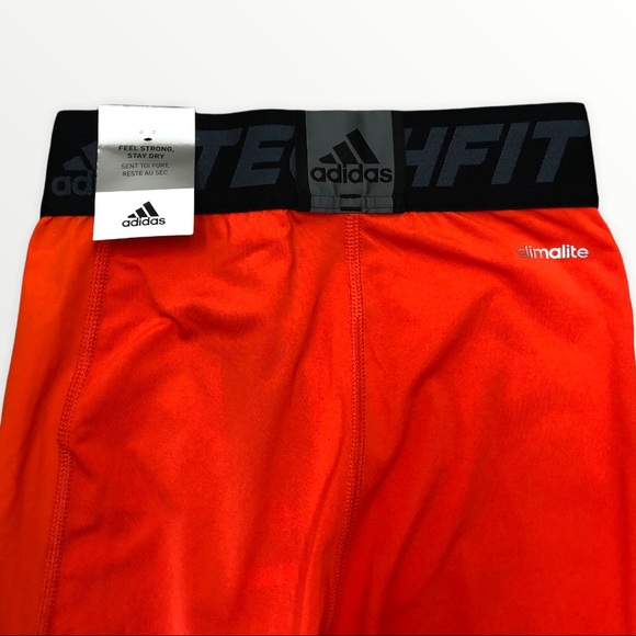 New With Tags Adidas Athletic Techfit Base Compression Leggings Small  ($60) - Picture 4 of 6